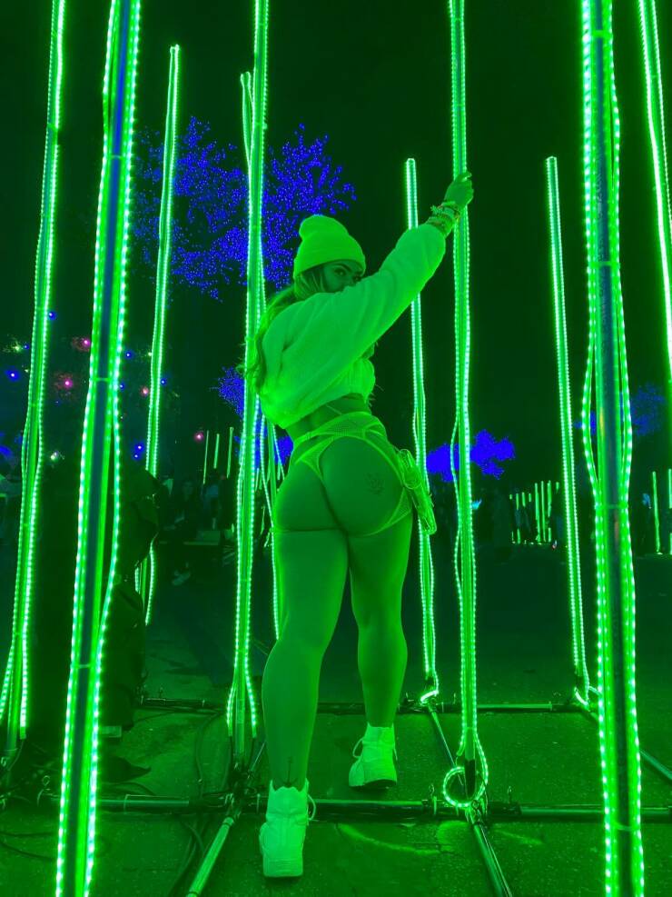 Music Festival Girls Having Fun!