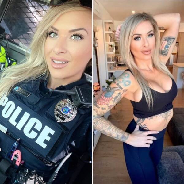 Sexy Girls With And Without Their Uniforms
