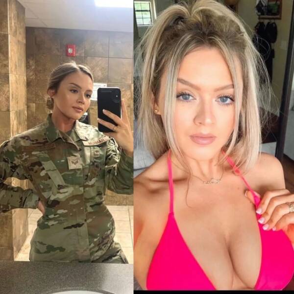 Sexy Girls With And Without Their Uniforms