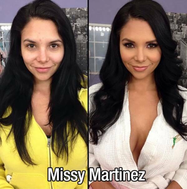 Adult Movie Stars With And Without Makeup