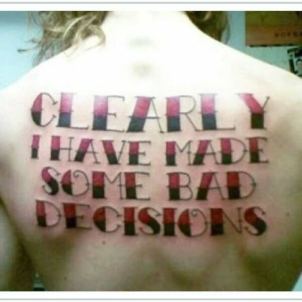 These Tattoos Are SO Bad…
