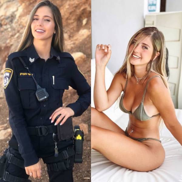 Sexy Girls With And Without Their Uniforms