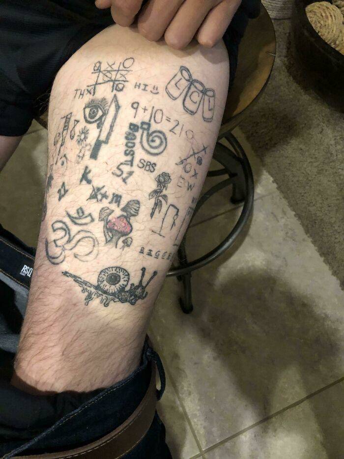 These Tattoos Are SO Bad…
