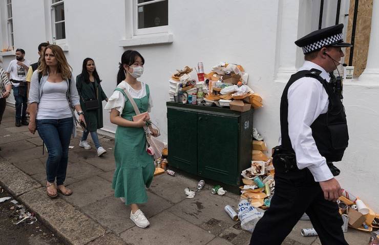 The Aftermath Of The Notting Hill Carnival…