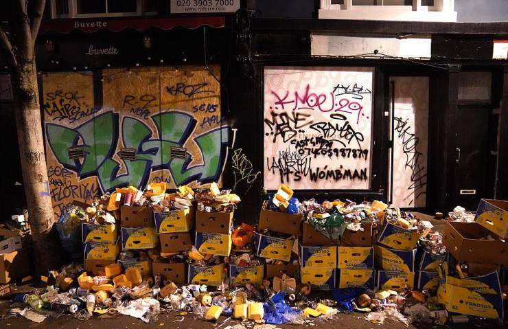 The Aftermath Of The Notting Hill Carnival…