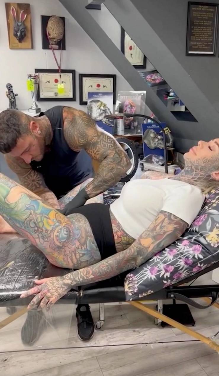 World’s Most Tattooed Vagina