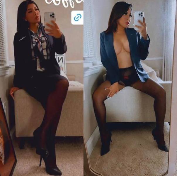 Wanna Fly With These Hot Flight Attendants?