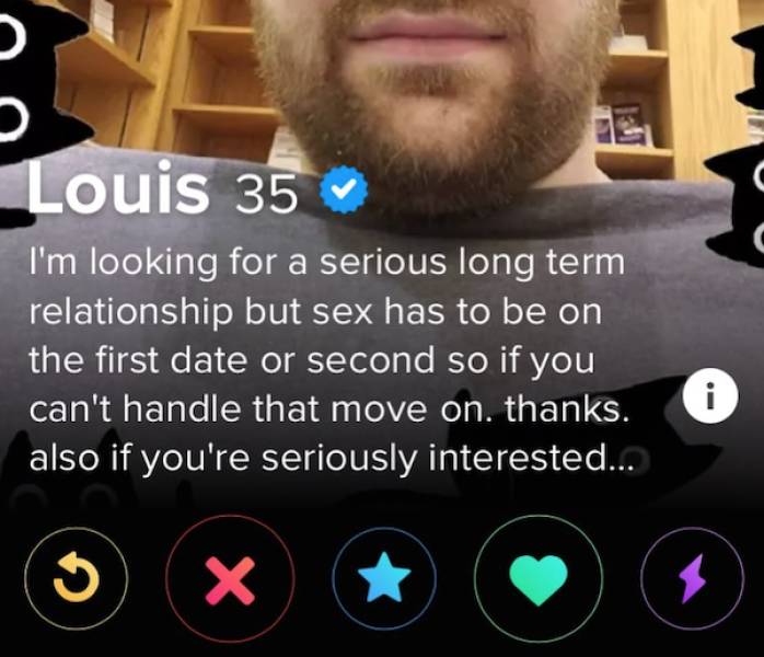 “Tinder” Knows Nothing Of Shame…