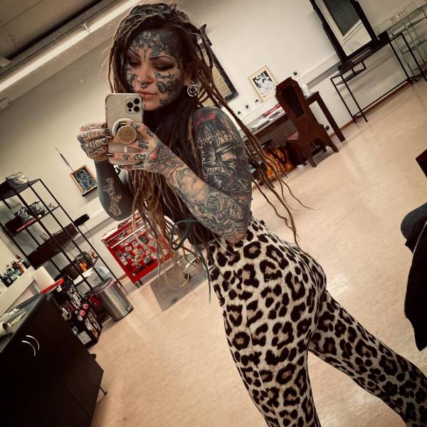 Tattooed Mother From Finland