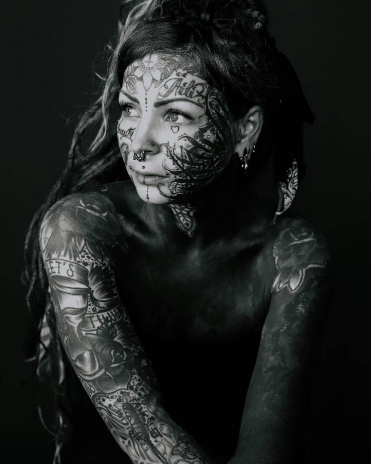 Tattooed Mother From Finland