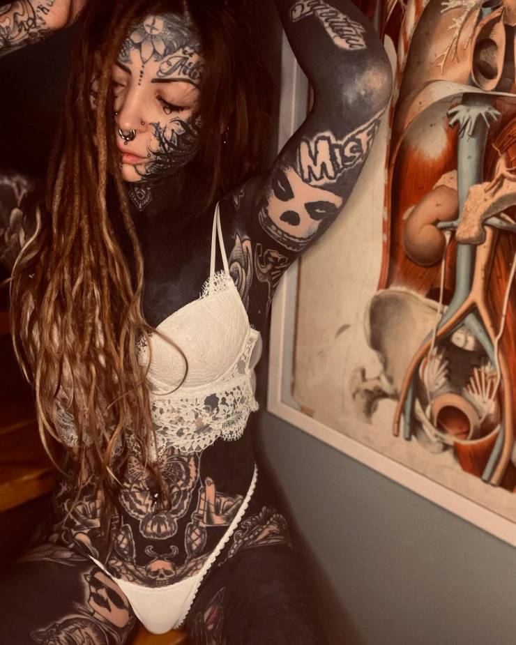 Tattooed Mother From Finland