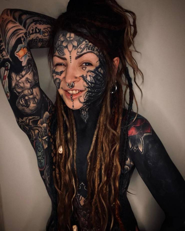Tattooed Mother From Finland