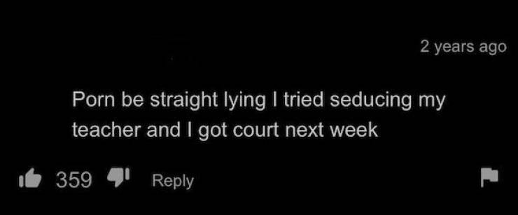PornHub’s Comments Are Always Wild!