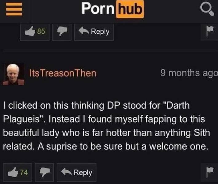 PornHub’s Comments Are Always Wild!