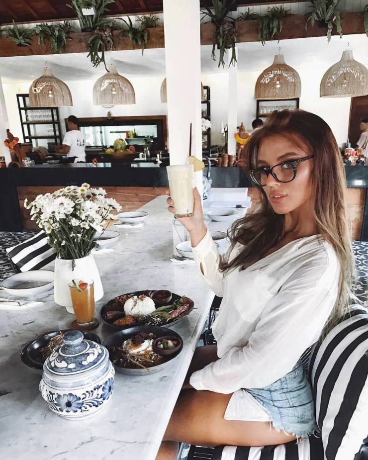 Those Glasses Are Flashy!