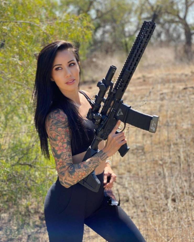 Guns And Girls: A Powerful Combination