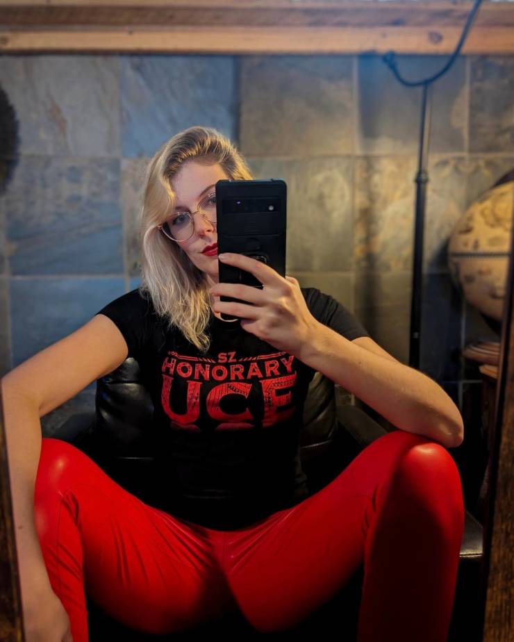 Pretty Eyes Behind Cute Glasses