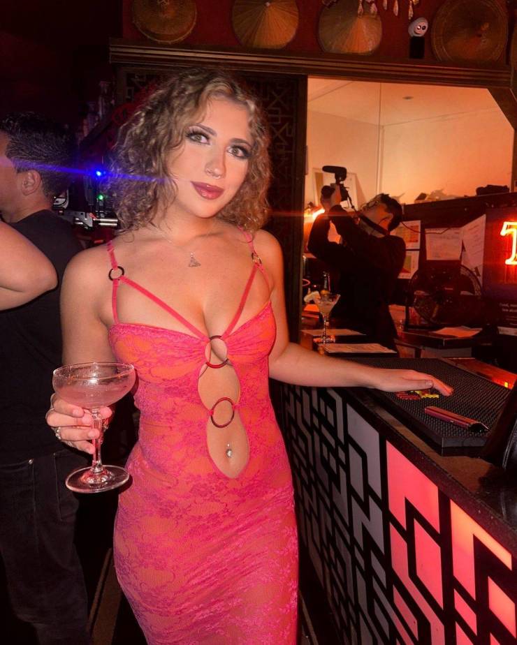 Oh My, Those Tight Dresses