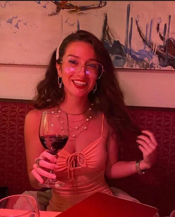 Pretty Eyes Behind Cute Glasses