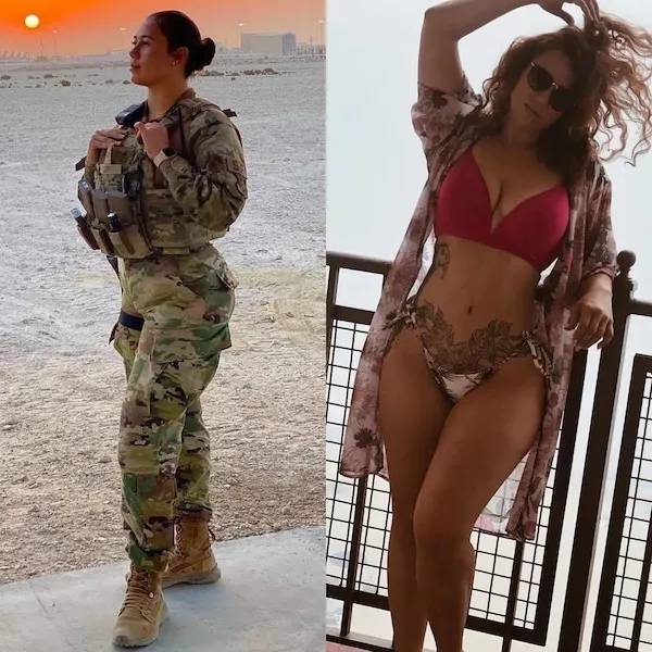 Sexy Girls Taking Off Their Uniforms