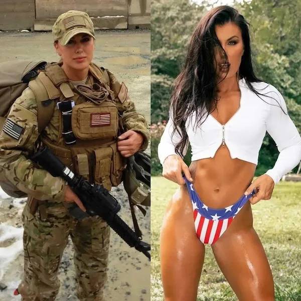Sexy Girls Taking Off Their Uniforms