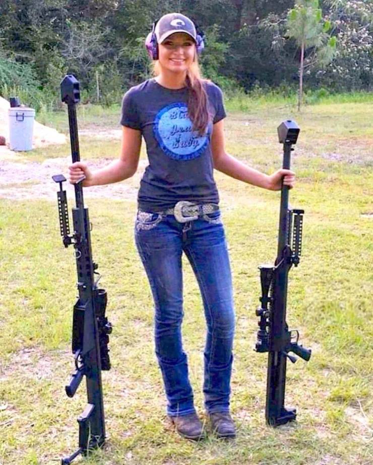 Guns And Girls: A Powerful Combination