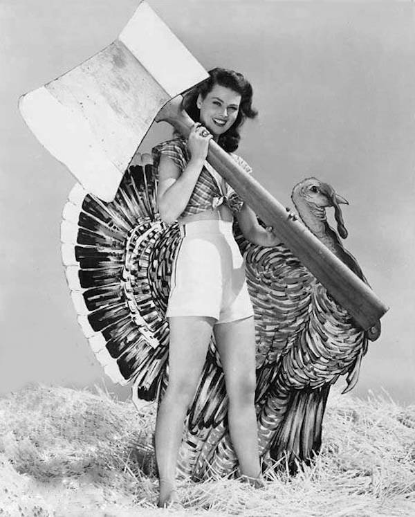 Retro Thanksgiving Pinups With Unexpected Vibes