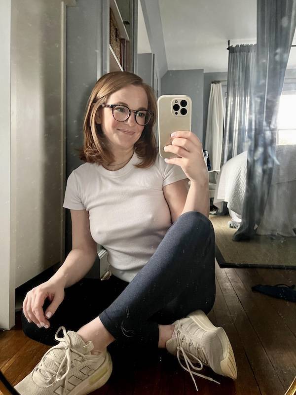 Pretty Eyes Behind Cute Glasses