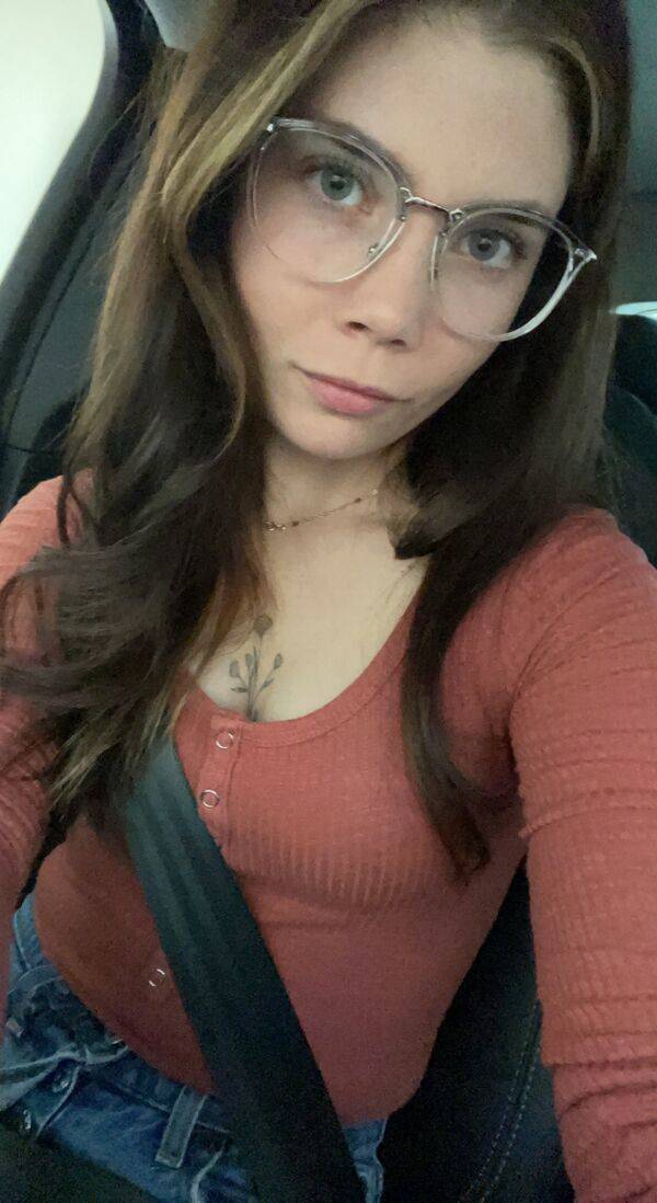 Pretty Eyes Behind Cute Glasses