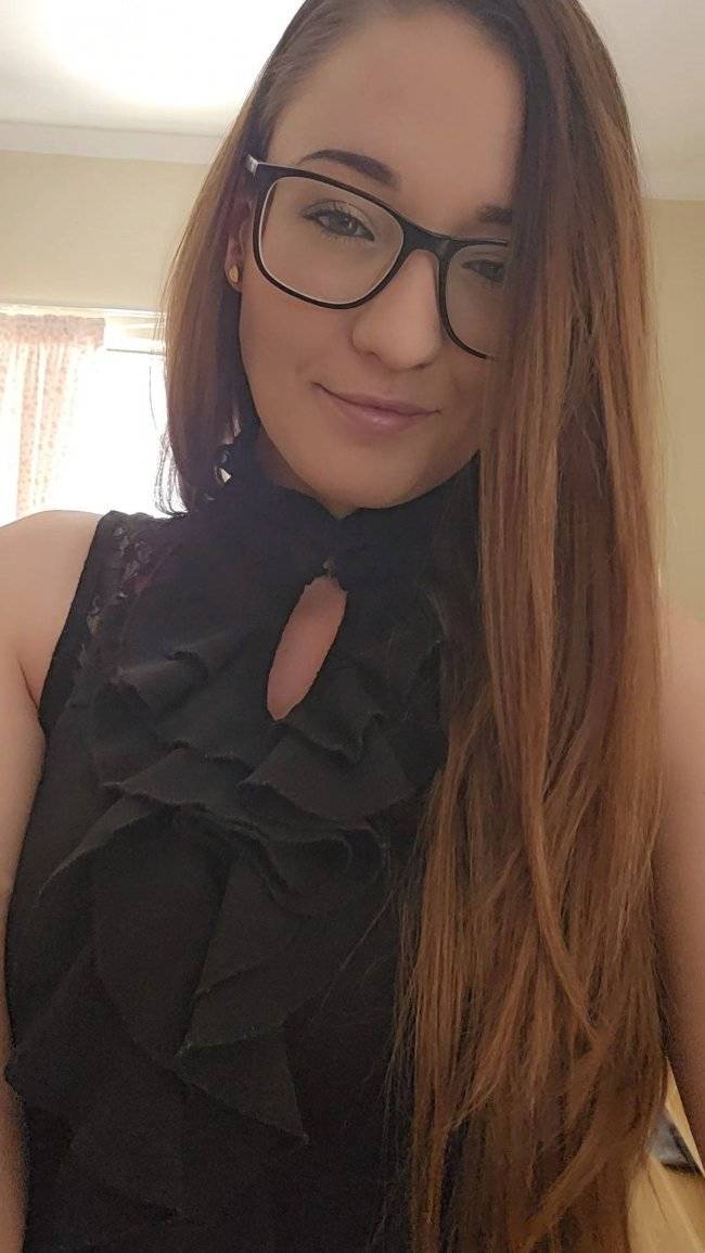 Pretty Eyes Behind Cute Glasses