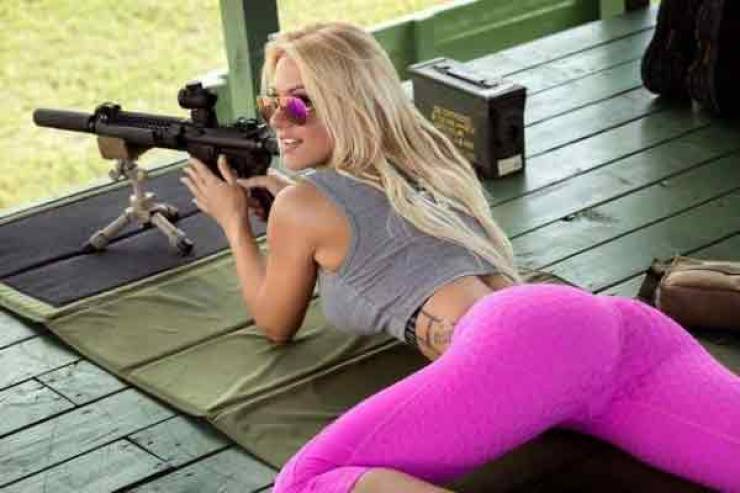 Guns And Girls: A Powerful Combination