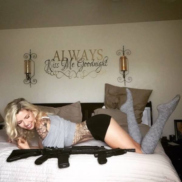 Guns And Girls: A Powerful Combination