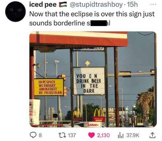 Drinking Never Ends!