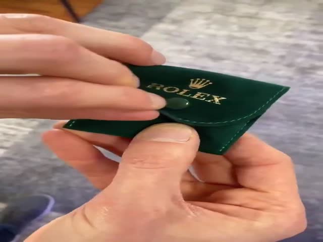 A 1970 Rolex Watch Shaped Like a Coin