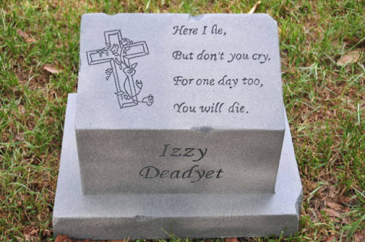 These Tombstones Have One Last Joke to Tell