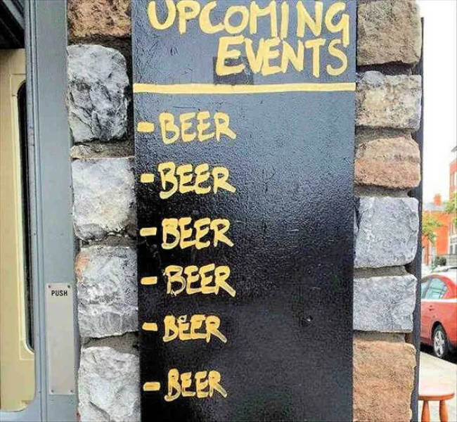 Drinking Never Ends!