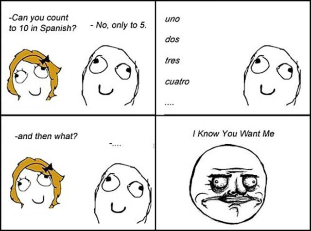 Wow, Español Is A Hard Lengua To Hablar
