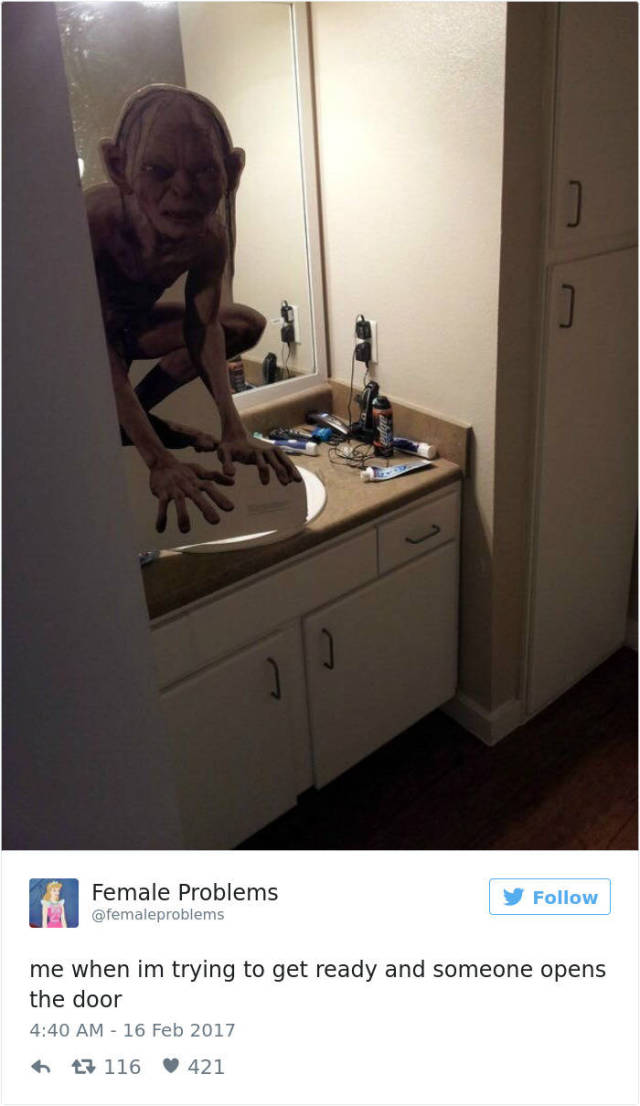 Twitter Reveals The Not-So-Attractive Side Of A Woman’s Life