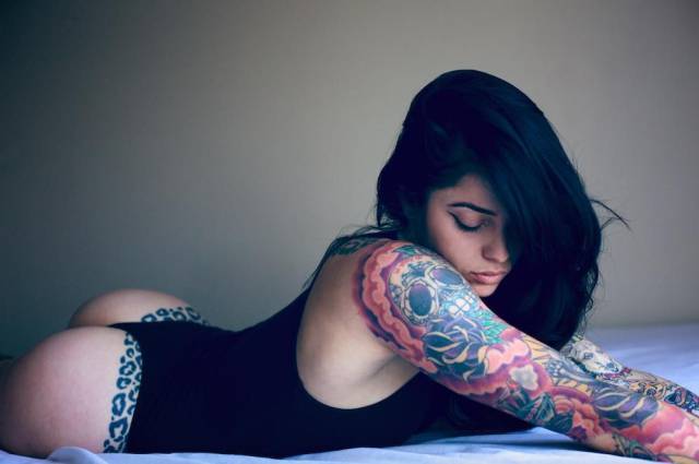 Hot and Hardcore Tattooed Girls