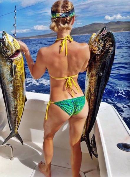 Fishing Is So Hot Nowadays!