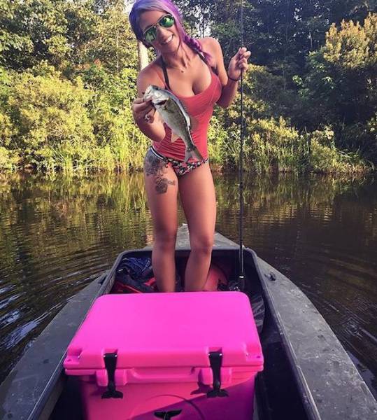 Fishing Is So Hot Nowadays!