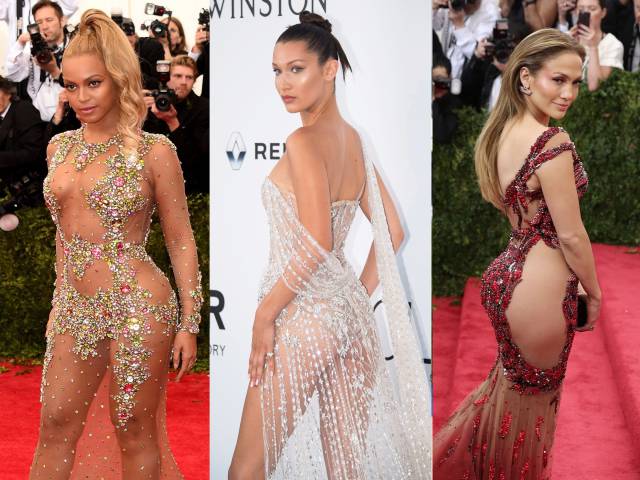 These Dresses Are Almost As If Celebs Have A “Who Strips Better” Contest