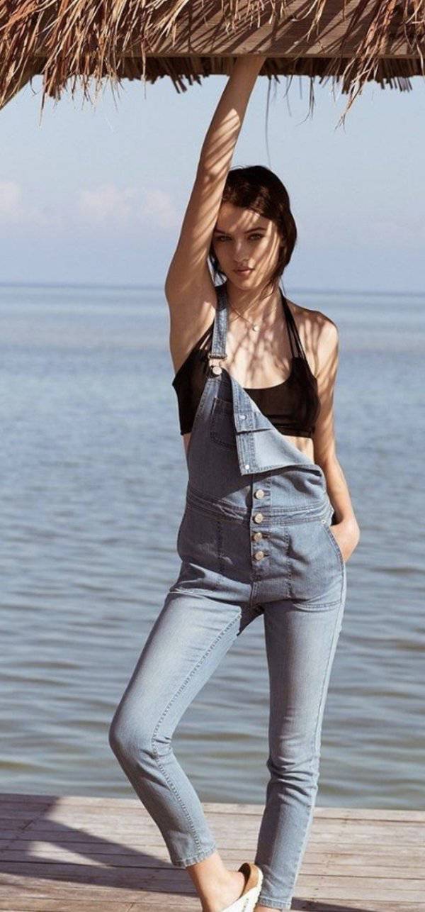 Overalls Are Sexy In Mysterious Ways…