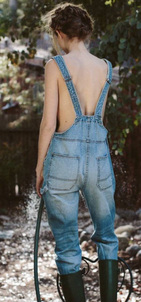 Overalls Are Sexy In Mysterious Ways…