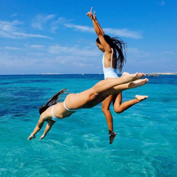 Girls Love Relaxing And Having Fun Together