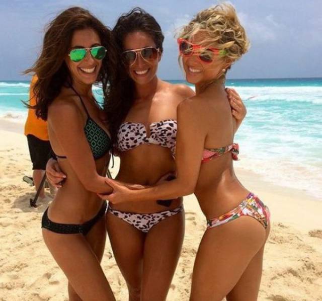 Girls Love Relaxing And Having Fun Together