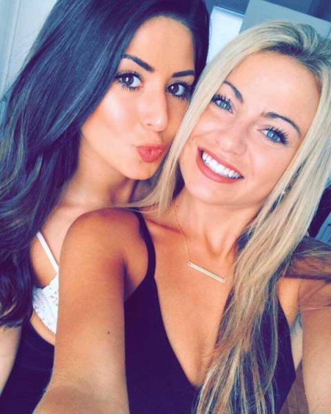 Girls Love Relaxing And Having Fun Together