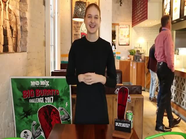 2-Pound Burrito? Too Easy!