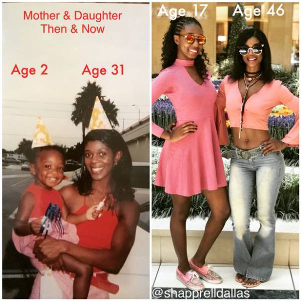 Who Is Mother And Who Is Daughter Here?!