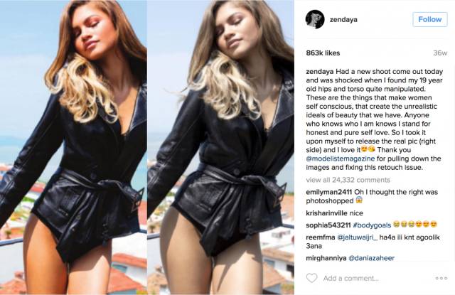 Celebrities Aren’t Always Photoshopped Properly…